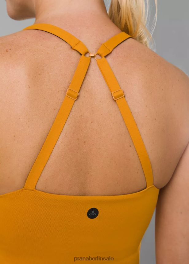 prAna Chakra-Crop-Top tiefe Sonnenwende Kleidung Frauen 86B4N6124