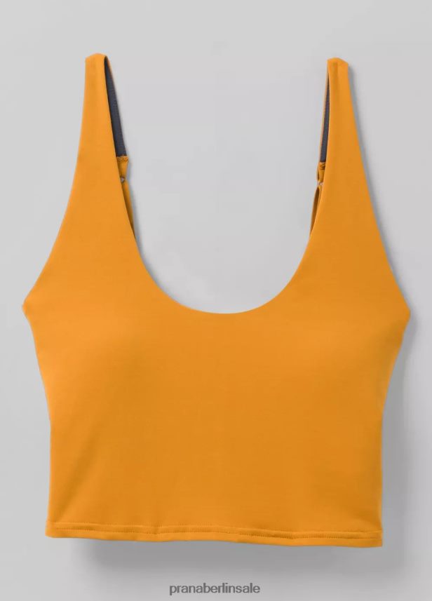 prAna Chakra-Crop-Top tiefe Sonnenwende Kleidung Frauen 86B4N6124