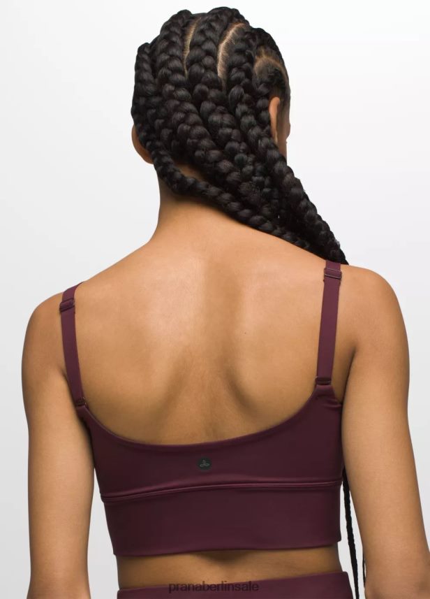 prAna Luxara Bralette Maulbeere Kleidung Frauen 86B4N683