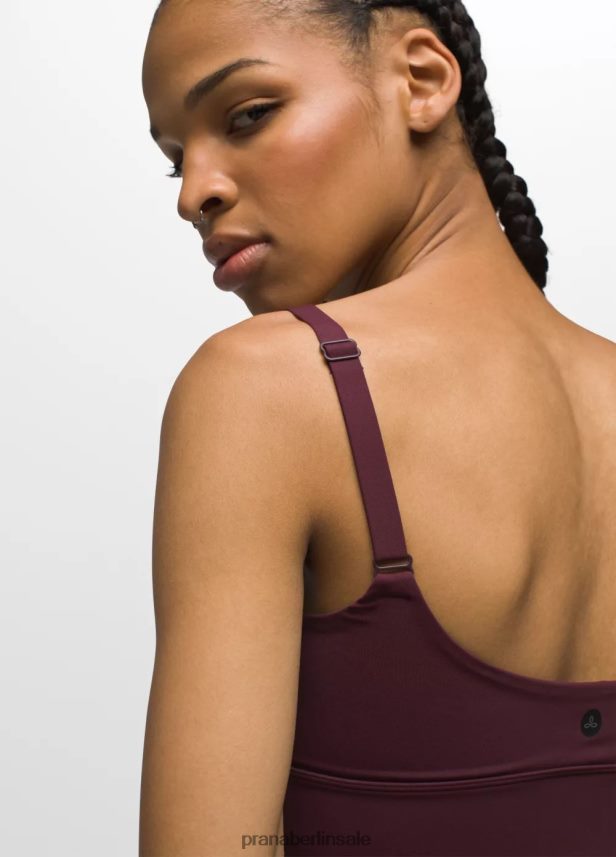 prAna Luxara Bralette Maulbeere Kleidung Frauen 86B4N683