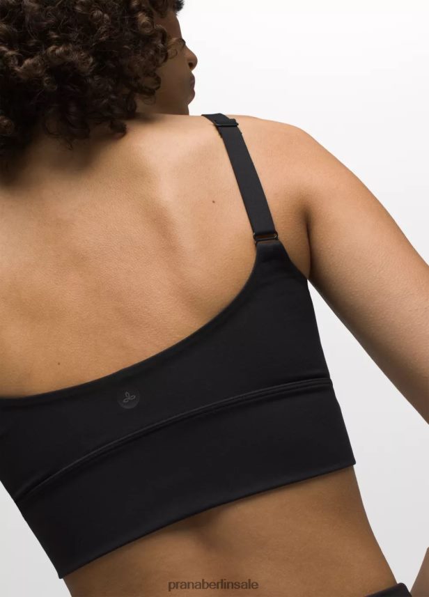 prAna Luxara Bralette Schwarz Kleidung Frauen 86B4N684