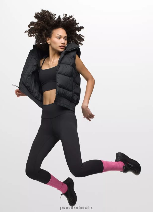 prAna Luxara Bralette Schwarz Kleidung Frauen 86B4N684
