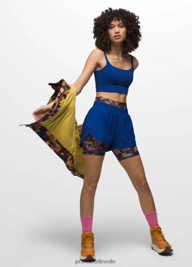 prAna Luxara Bralette reicher Saphir Kleidung Frauen 86B4N681