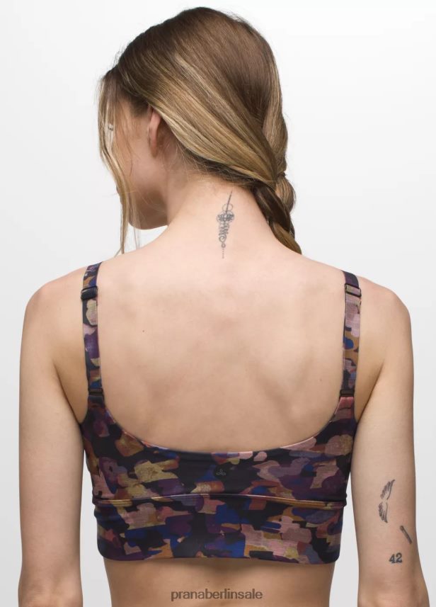 prAna Luxara Impresa Bralette Herbstbenommenheit Kleidung Frauen 86B4N6239