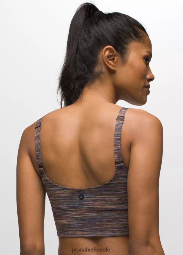 prAna Luxara Impresa Bralette Maulbeer-Spacedye Kleidung Frauen 86B4N6238