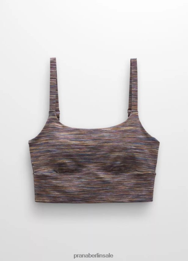 prAna Luxara Impresa Bralette Maulbeer-Spacedye Kleidung Frauen 86B4N6238