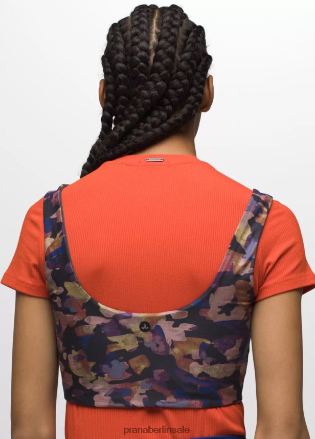 prAna Wende-Crop-Top von Luxara Herbstbenommenheit/dunkles Eisen Kleidung Frauen 86B4N6128