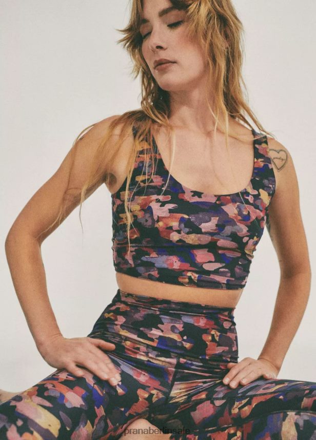 prAna Wende-Crop-Top von Luxara Herbstbenommenheit/dunkles Eisen Kleidung Frauen 86B4N6128