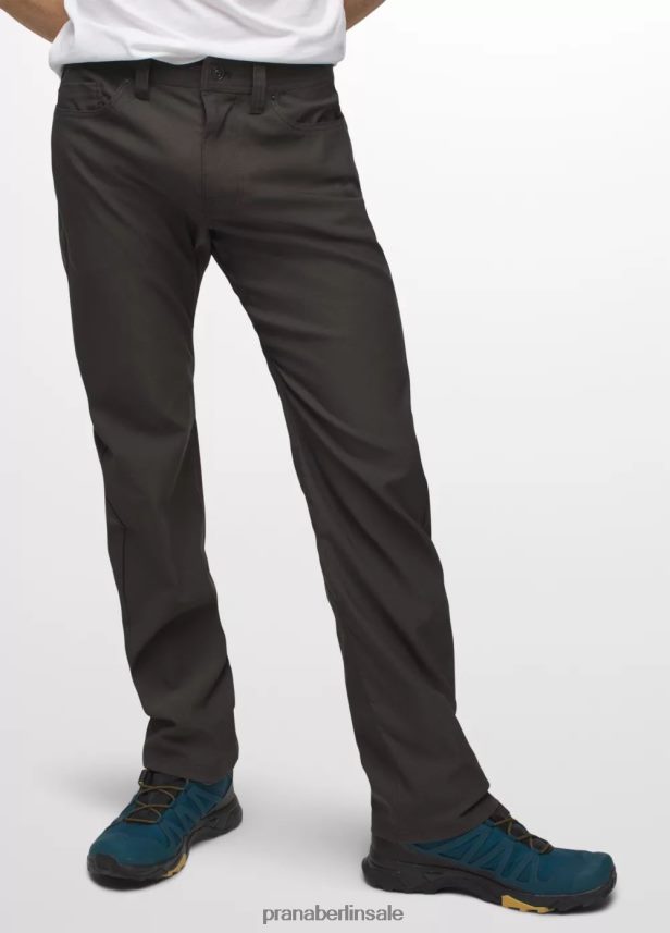 prAna Brion Hose II dunkles Eisen Böden Männer 86B4N6958