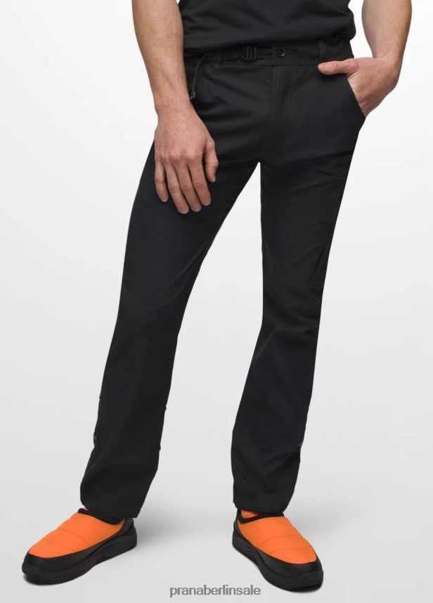 prAna Stretch Zion Slim Hose II Schwarz Böden Männer 86B4N6915