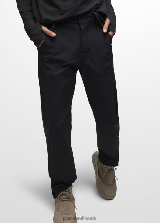 prAna Stretch-Zion an der Hose Schwarz Böden Männer 86B4N6945