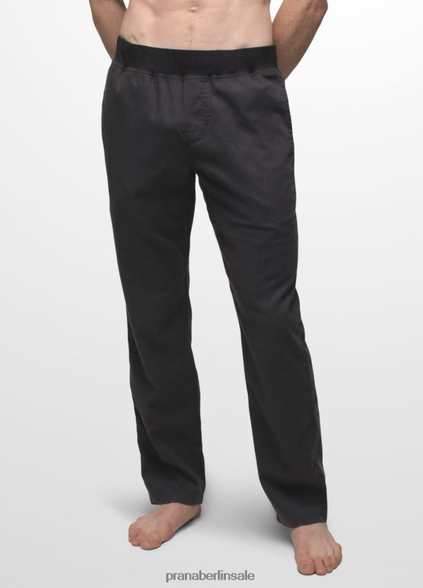 prAna Vaha gerade Hose Schwarz Böden Männer 86B4N6992