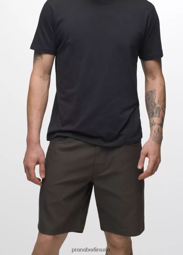 prAna Brion Short II dunkles Eisen Böden Männer 86B4N6901