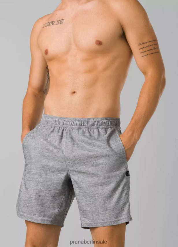 prAna Peak-to-Creek-Kurzschluss ii grau meliert Böden Männer 86B4N61067