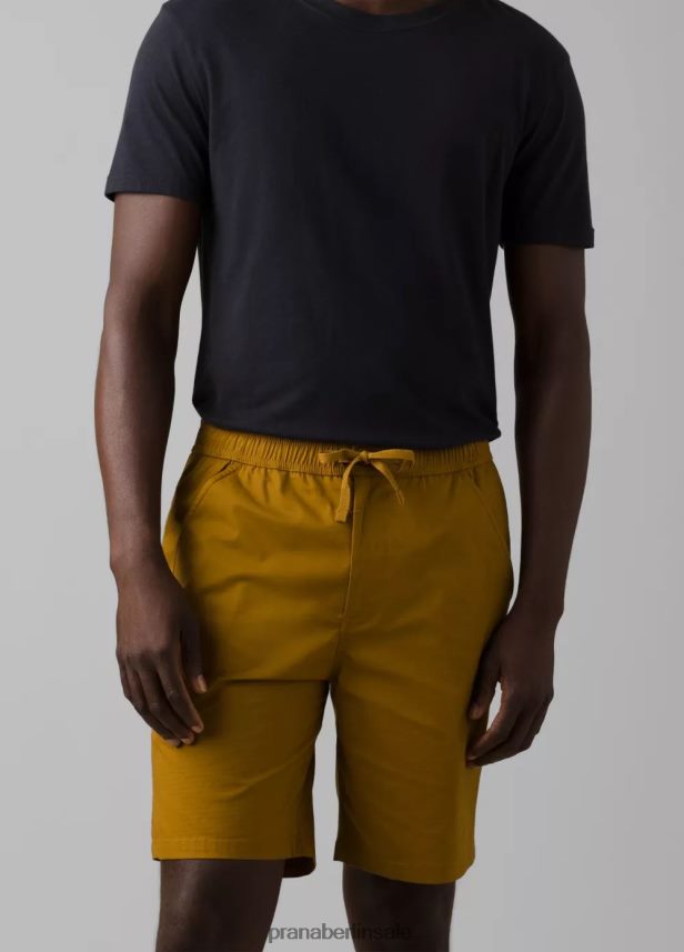 prAna Shorts mit doppelter Spitze und E-Taille antike Bronze Böden Männer 86B4N61060