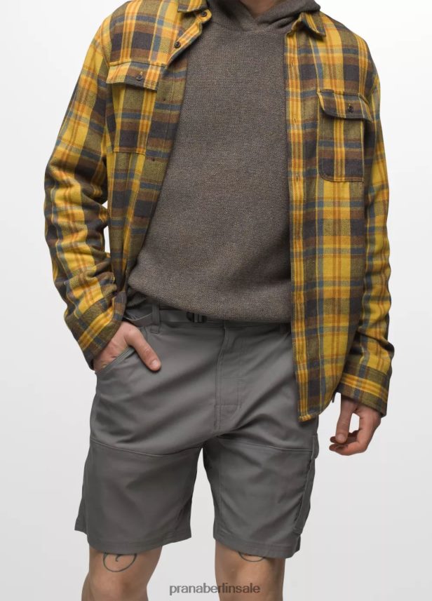 prAna Stretch Zion Short II Feuerstein Böden Männer 86B4N6940