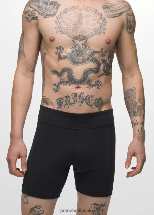 prAna jd chakara kurz Schwarz Böden Männer 86B4N61038