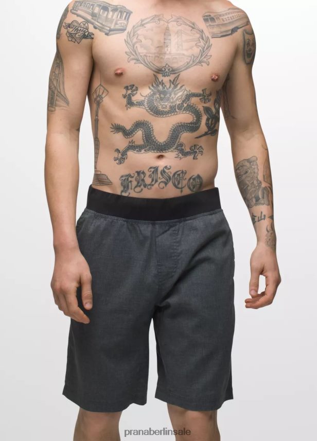 prAna vaha kurz Grau Blau Böden Männer 86B4N61021