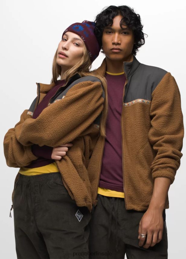 prAna Hurrikan fz Fleece Sepia Kleidung Männer 86B4N697