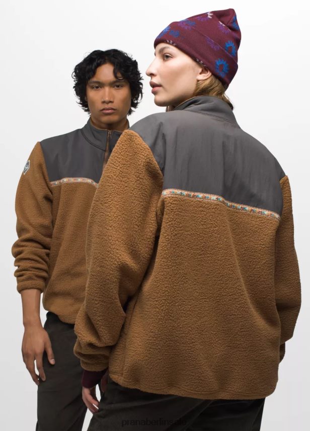 prAna Hurrikan fz Fleece Sepia Kleidung Männer 86B4N697