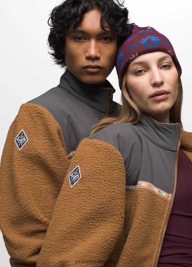 prAna Hurrikan fz Fleece Sepia Kleidung Männer 86B4N697