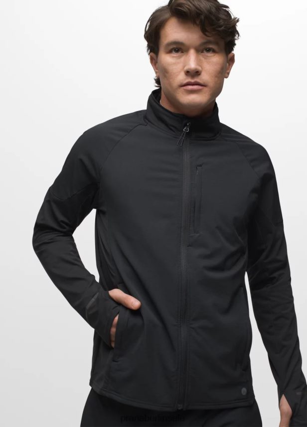 prAna Ice Flow Hybridjacke Schwarz Kleidung Männer 86B4N6808
