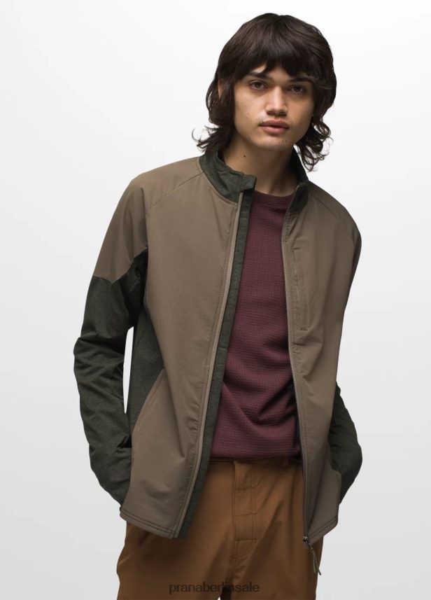 prAna Ice Flow Hybridjacke immergrün Kleidung Männer 86B4N6807