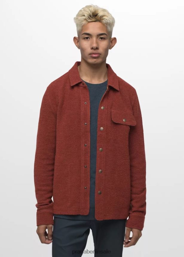 prAna Incrediwool-Overshirt Rostheide Kleidung Männer 86B4N6822