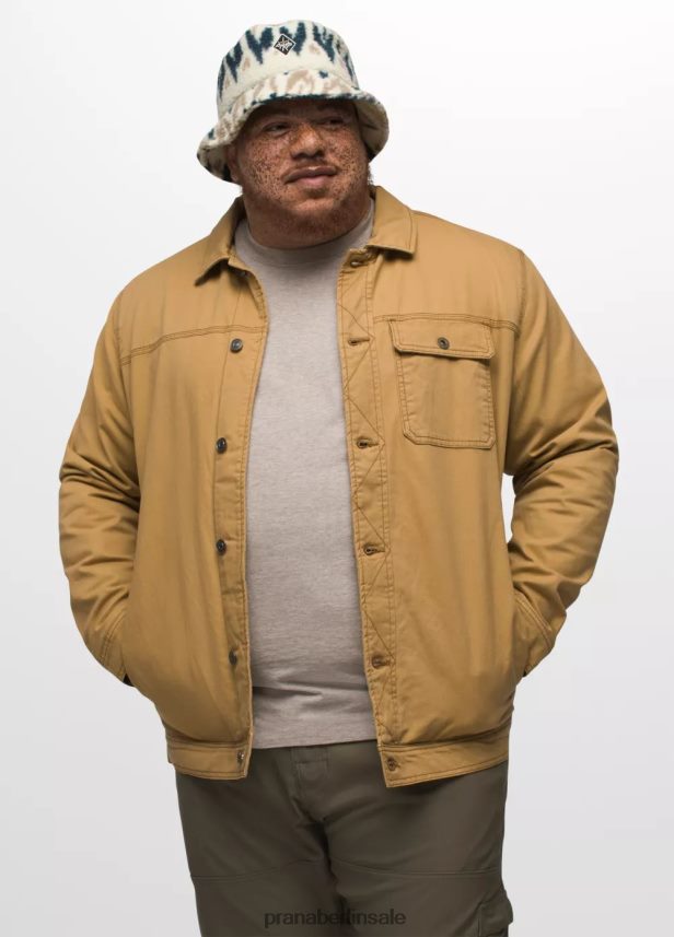 prAna zitternde Jacke Braun einschiffen Kleidung Männer 86B4N61073
