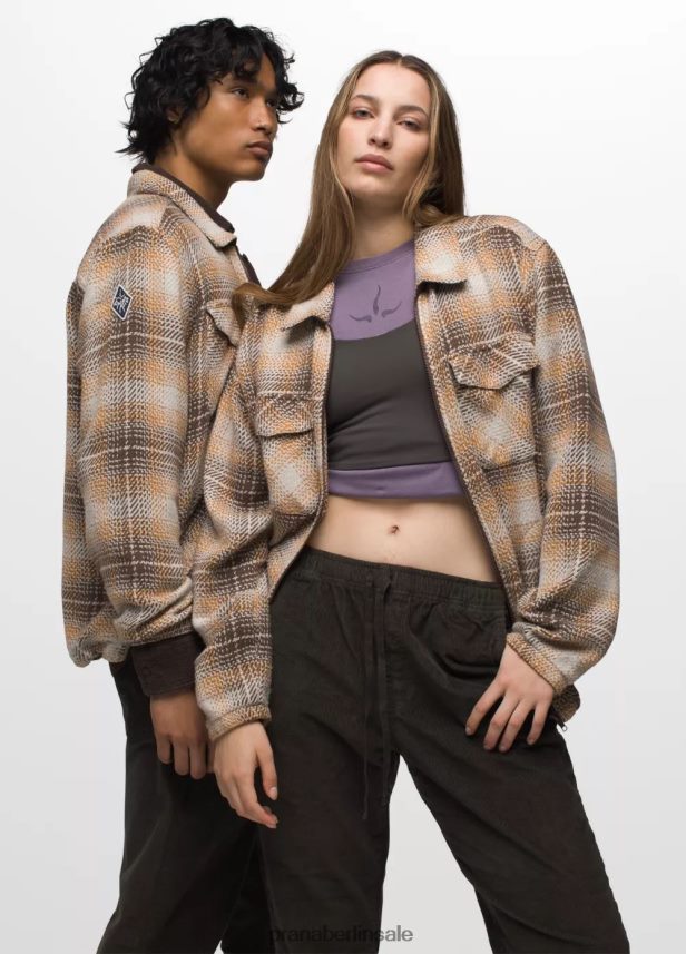 prAna Heritage-Flanell mit Reißverschluss Grafschaft Kleidung Männer 86B4N6113