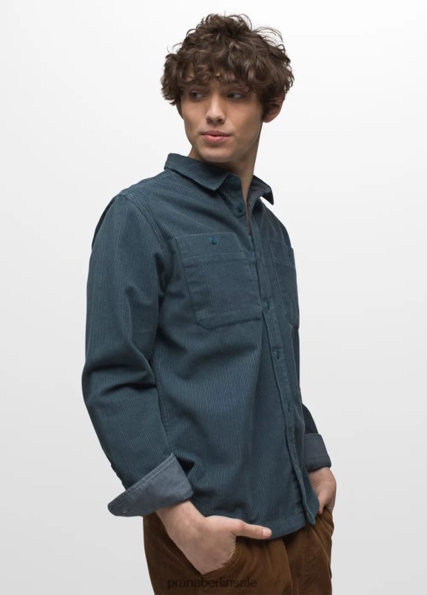 prAna Ridgecrest Langarm tief stellar Kleidung Männer 86B4N6859