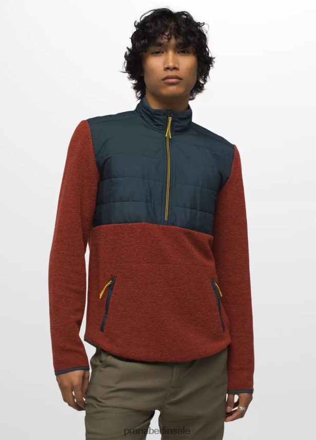 prAna Incrediwool 1/2 Reißverschluss Rostheide Kleidung Männer 86B4N6834