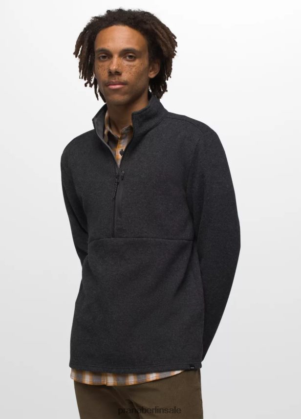 prAna Routen-Tracker 1/4 Reißverschluss dunkles Eisenheidekraut Kleidung Männer 86B4N6871