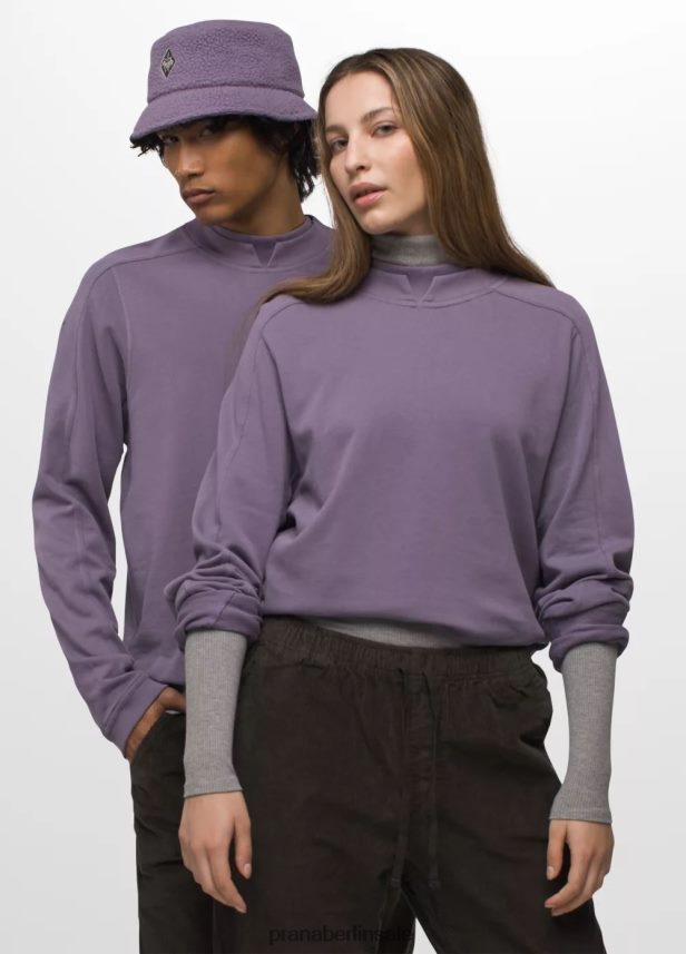 prAna Schlangenbiss-Sweatshirt Amethyst Kleidung Männer 86B4N6171