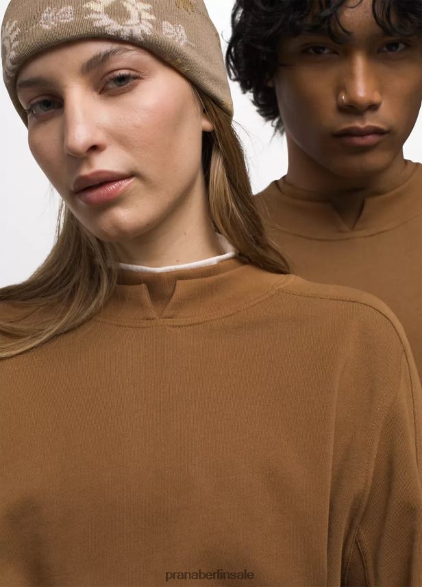 prAna Schlangenbiss-Sweatshirt Sepia Kleidung Männer 86B4N6172