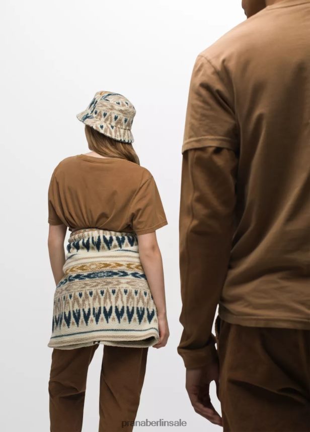 prAna Kurzarm-T-Shirt mit Heritage-Grafik Sepia Kleidung Männer 86B4N686