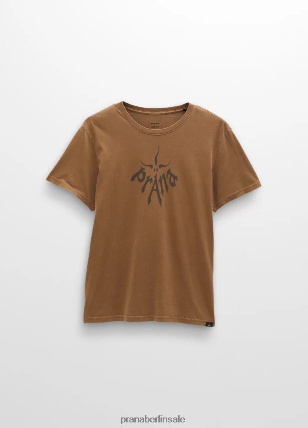 prAna Kurzarm-T-Shirt mit Heritage-Grafik Sepia Kleidung Männer 86B4N686