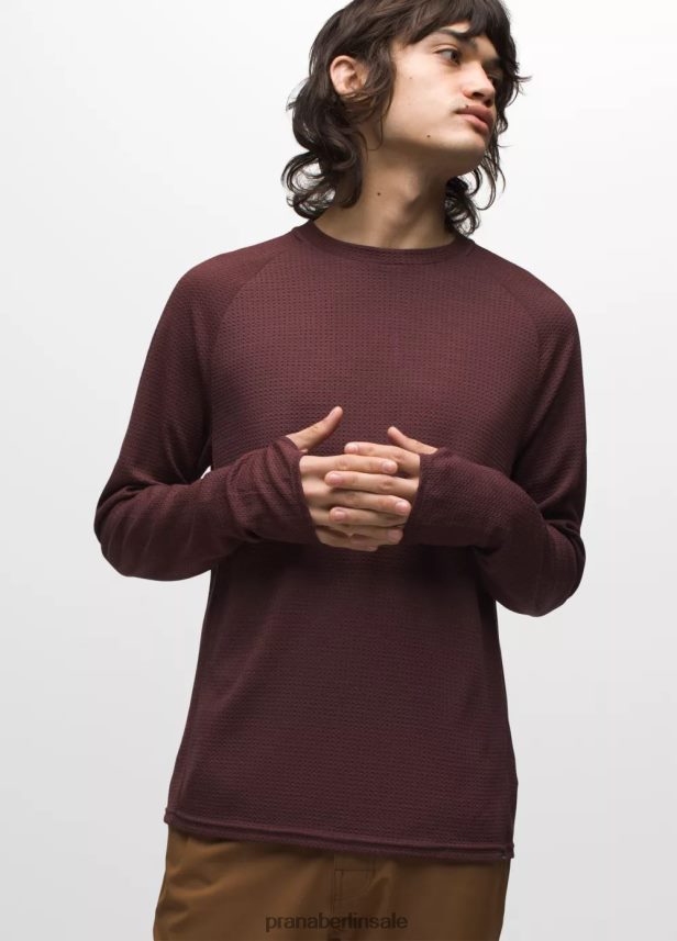 prAna Wensley-Crew Kakao Kleidung Männer 86B4N6798