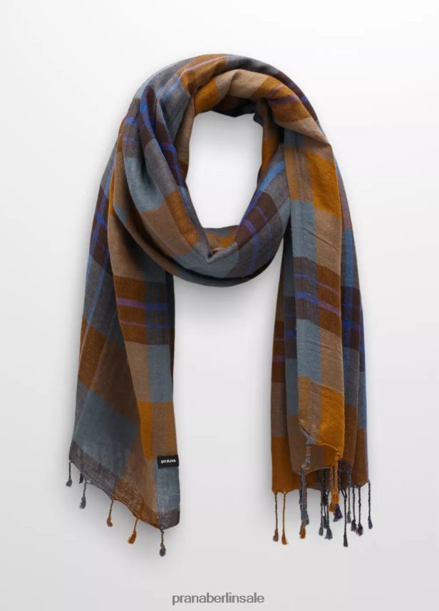 prAna Skylan-Schal verwittertes Blau Zubehör Frauen 86B4N6701